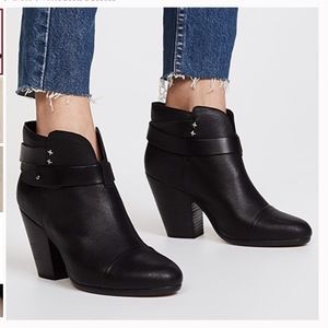 Rag & Bone Harrow Boot - Black Leather